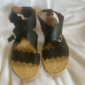 Espadrille sandal